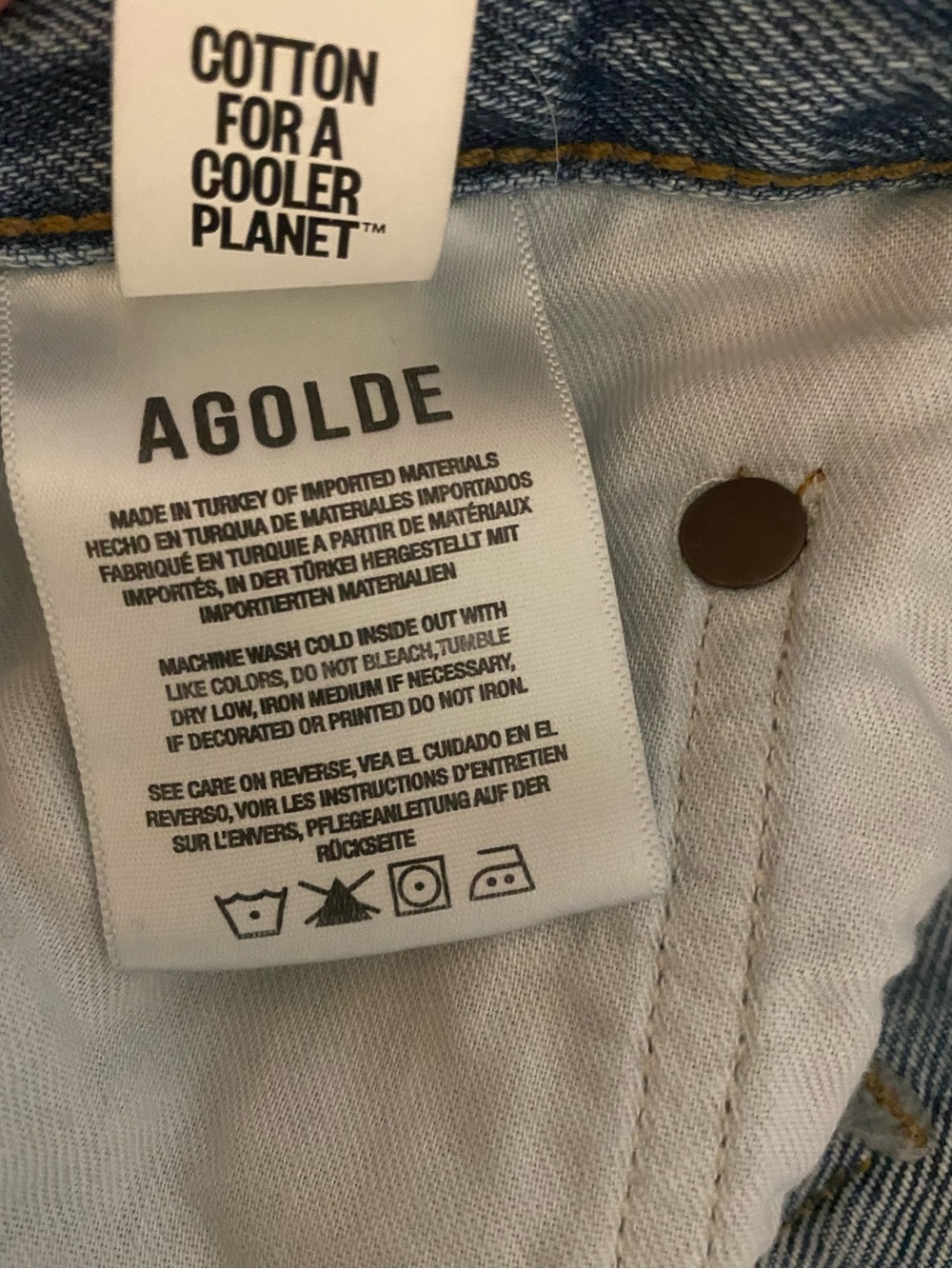 Agolde Low Curve Jean in Force - Picture 4 of 11